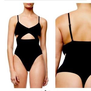 🔥 Good American Good Body Cami Cutout Bodysuit